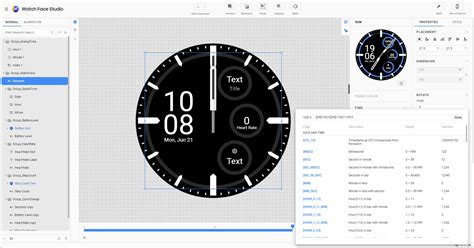 watch face studio tags|samsung watch face studio tag expression.